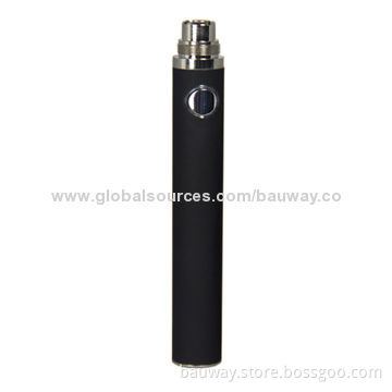 Flash Button eGo EVOD Batteries with Different Voltage, Rainbow Color, 650/900/1,100mAh Capacity